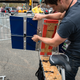 Illustration for article titled This Apocalypse-Ready Solar Charging Station Folds Up Behind a Bike